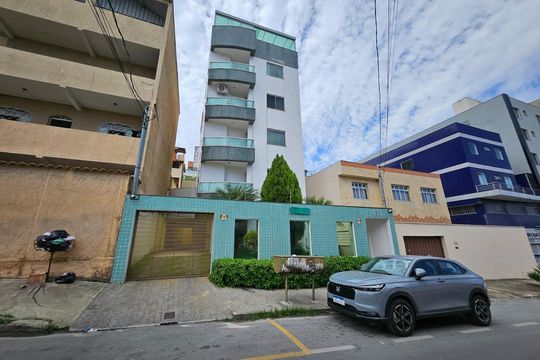 Fachada de apartamento à venda com 3 quartos, 108m² em Industrial, Contagem