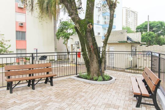 Área comum de apartamento para alugar com 1 quarto, 48m² em Centro, Canoas