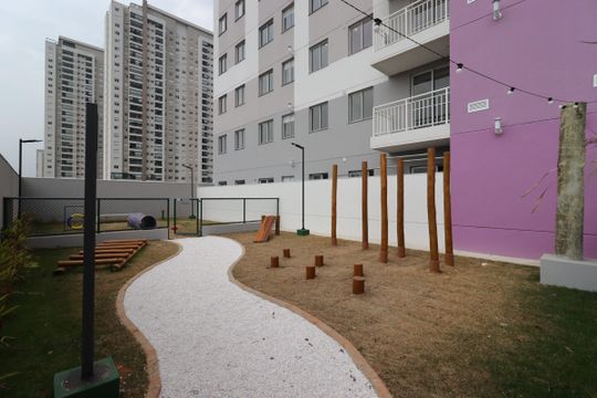 Área Comum - Espaço Fitness de apartamento à venda com 2 quartos, 38m² em Jardim, Santo André