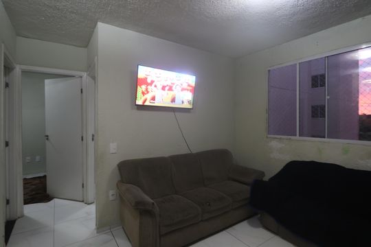 Sala de apartamento à venda com 2 quartos, 41m² em Mato Grande, Canoas