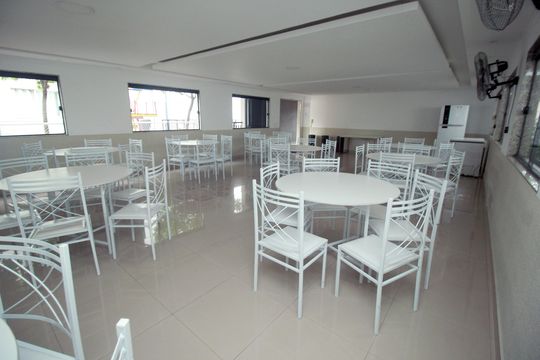 Salão de Festas de apartamento à venda com 2 quartos, 50m² em Utinga, Santo André