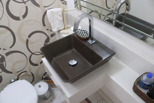 Lavabo de apartamento à venda com 2 quartos, 98m² em Perdizes, São Paulo