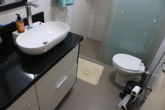 Banheiro de apartamento à venda com 2 quartos, 98m² em Perdizes, São Paulo