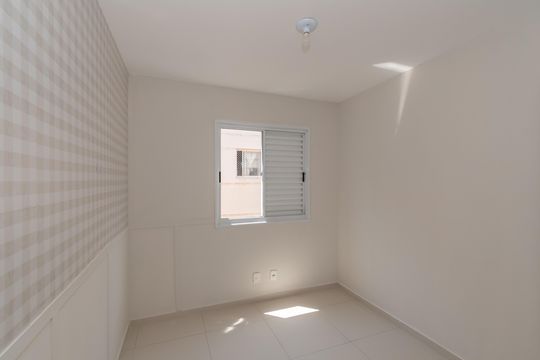 Quarto 2 de apartamento para alugar com 2 quartos, 47m² em Residencial Real Park Sumaré, Sumaré