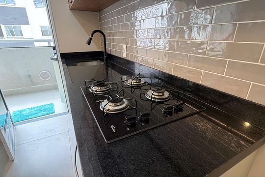 Cozinha de apartamento para alugar com 2 quartos, 44m² em Mooca, São Paulo