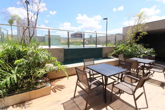 Área comum - Área livre de apartamento à venda com 1 quarto, 30m² em Km 18, Osasco