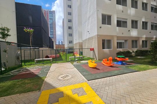 Área comum de apartamento para alugar com 2 quartos, 32m² em Jardim Caravelas, São Paulo