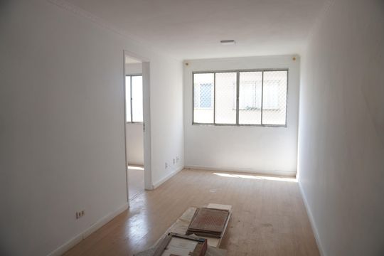 Sala de apartamento para alugar com 2 quartos, 44m² em Vila Santa Cruz (zona Leste), São Paulo