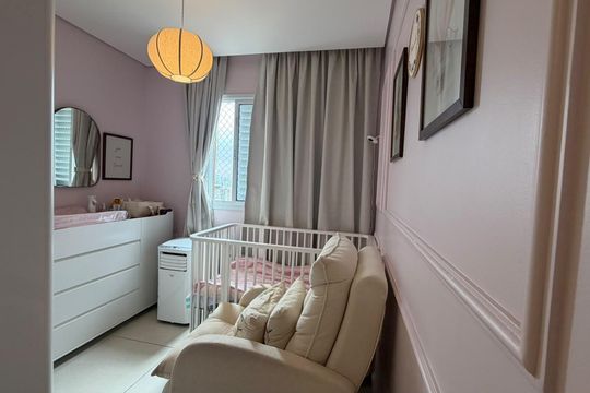 Quarto de apartamento à venda com 2 quartos, 67m² em Fundacao, São Caetano do Sul