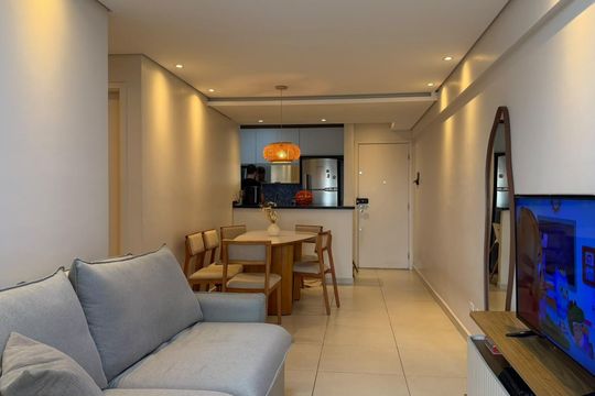 Sala de apartamento à venda com 2 quartos, 67m² em Fundacao, São Caetano do Sul
