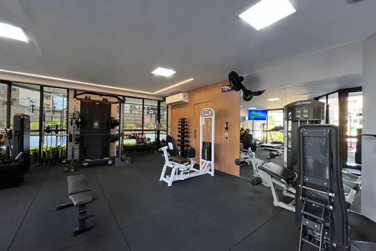 Área comum - Academia de apartamento para alugar com 2 quartos, 80m² em Barra da Tijuca, Rio de Janeiro