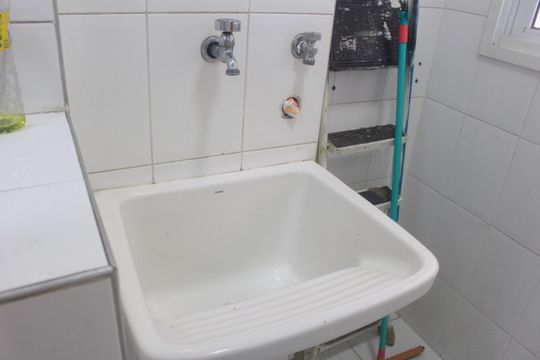 Área de Serviço de apartamento para alugar com 2 quartos, 70m² em Santo Antônio, São Caetano do Sul