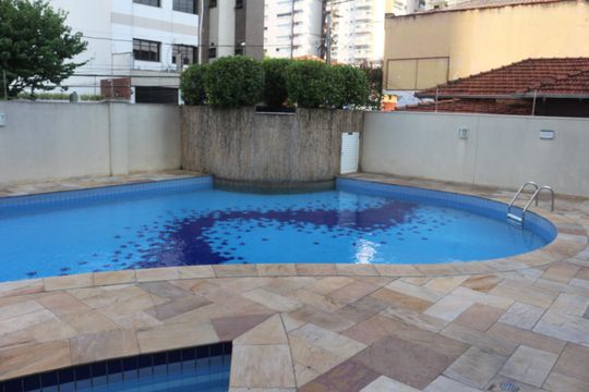 Área comum - Piscina de apartamento para alugar com 2 quartos, 70m² em Santo Antônio, São Caetano do Sul