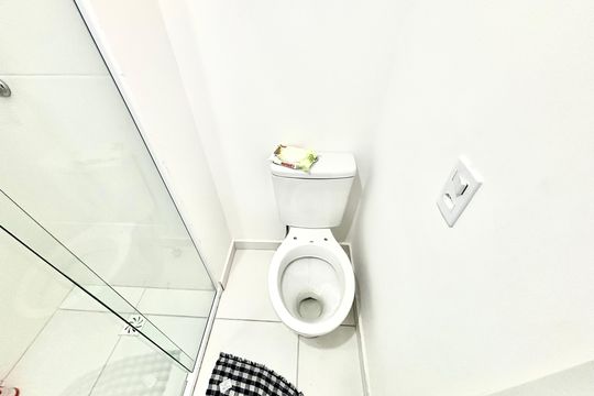 Banheiro de apartamento para alugar com 1 quarto, 28m² em Itaquera, São Paulo