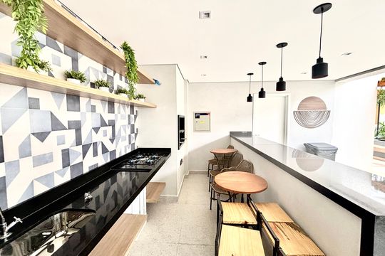Área comum de apartamento para alugar com 1 quarto, 28m² em Itaquera, São Paulo