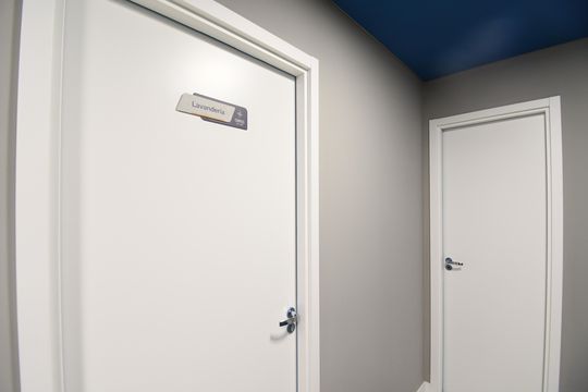 Área comum - Lavanderia de kitnet/studio à venda com 1 quarto, 22m² em Centro, Curitiba