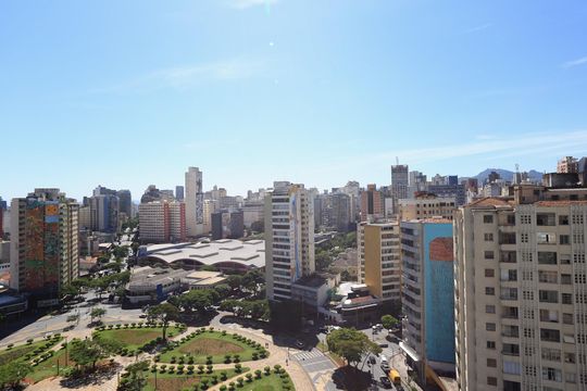 Vista de kitnet/studio para alugar com 1 quarto, 28m² em Santo Agostinho, Belo Horizonte