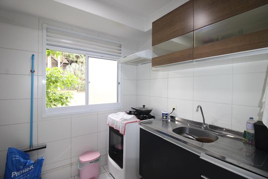 Cozinha de apartamento à venda com 2 quartos, 41m² em Colônia (zona Leste), São Paulo