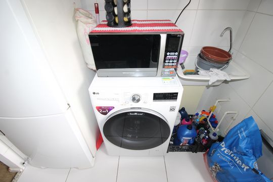 Cozinha de apartamento à venda com 2 quartos, 41m² em Colônia (zona Leste), São Paulo