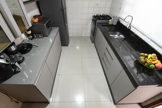 Cozinha casa 2 de casa à venda com 7 quartos, 407m² em Cajuru, Curitiba
