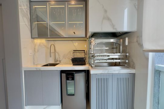 Varanda gourmet de apartamento à venda com 3 quartos, 99m² em Vila Progresso, Guarulhos