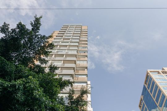 Fachada de kitnet/studio à venda com 1 quarto, 21m² em Moema, São Paulo