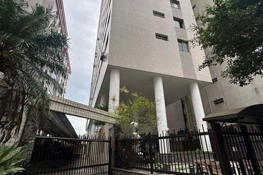 Fachada de apartamento para alugar com 1 quarto, 36m² em Itararé, São Vicente