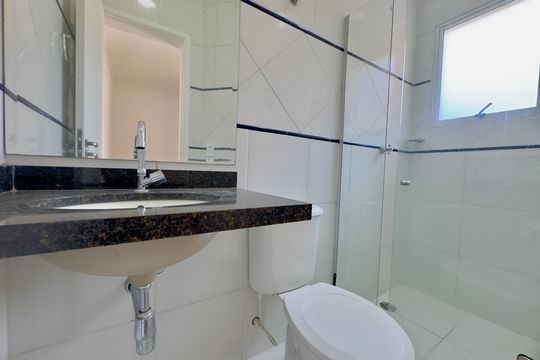Banheiro 1 de casa de condomínio à venda com 3 quartos, 81m² em Centro, Guarulhos
