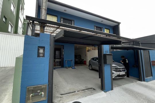 Fachada da Kitnet de kitnet/studio para alugar com 1 quarto, 45m² em Ceniro Martins, São José