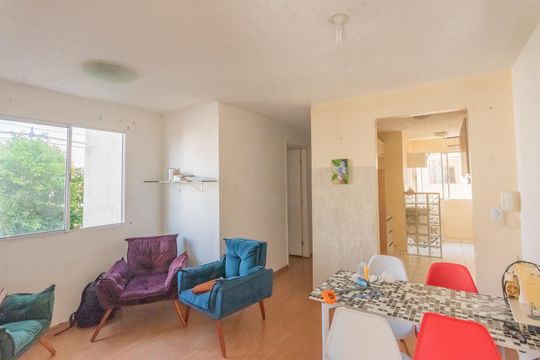 Sala de apartamento à venda com 2 quartos, 47m² em Sirus, Campinas