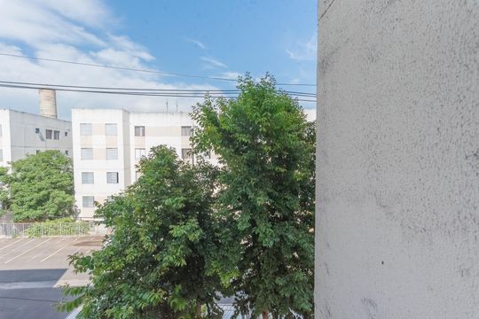 Vista da Sala de apartamento à venda com 2 quartos, 47m² em Sirus, Campinas