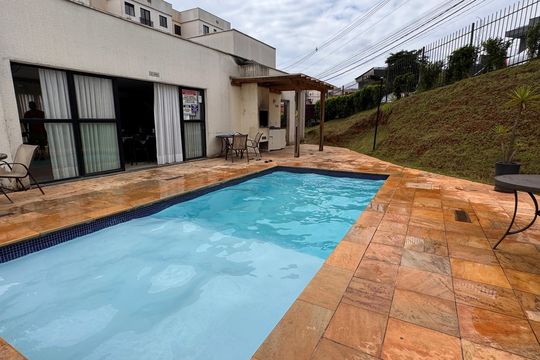 Área comum - Piscina de apartamento para alugar com 2 quartos, 42m² em Lageado, Cotia