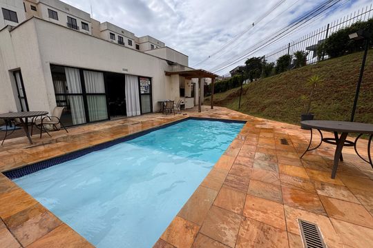 Área comum - Piscina de apartamento para alugar com 2 quartos, 42m² em Lageado, Cotia