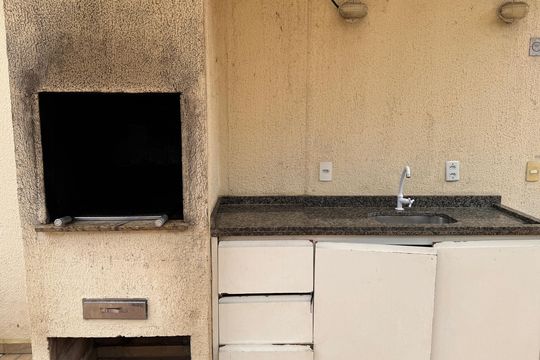Área comum - Churrasqueira de apartamento para alugar com 2 quartos, 42m² em Lageado, Cotia