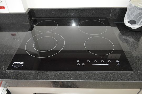 Cozinha e Área de Serviço de apartamento para alugar com 1 quarto, 44m² em Jardim Sumare, Ribeirão Preto