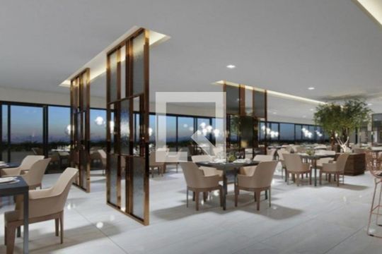 Área comum - Salão de festas de apartamento para alugar com 1 quarto, 44m² em Jardim Sumare, Ribeirão Preto
