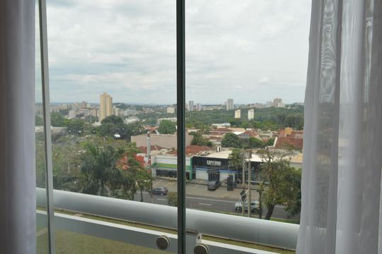 Sacada de apartamento para alugar com 1 quarto, 44m² em Jardim Sumare, Ribeirão Preto