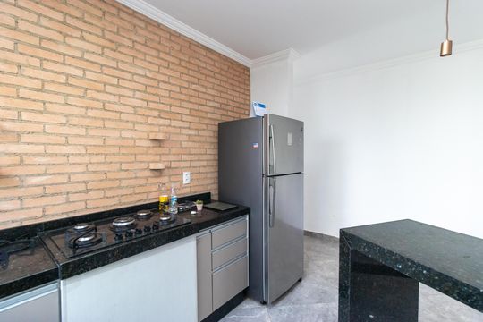 Cozinha de casa para alugar com 2 quartos, 320m² em Jardim Aurelia, Campinas