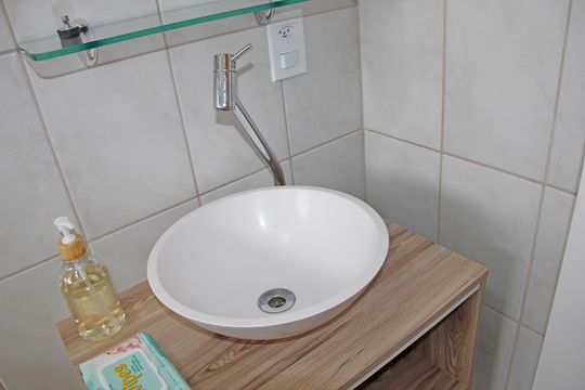 Banheiro de apartamento à venda com 2 quartos, 145m² em Jardim Brasil, Vinhedo