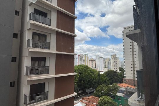 Quarto de apartamento para alugar com 1 quarto, 29m² em Mirandópolis, São Paulo