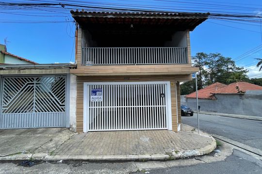Fachada + Placa de casa para alugar com 2 quartos, 160m² em Vila Brasil, São Paulo