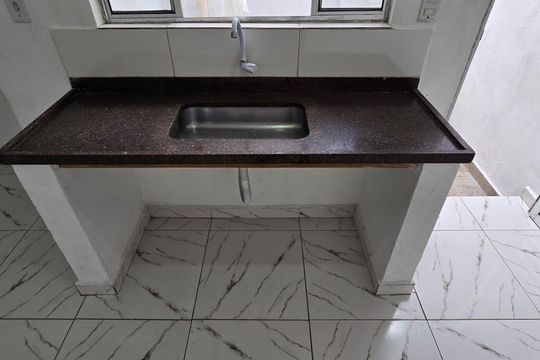 Cozinha  de casa para alugar com 1 quarto, 40m² em Jardim Divinolandia, Guarulhos