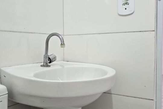 Banheiro da Suíte  de casa para alugar com 1 quarto, 40m² em Jardim Divinolandia, Guarulhos