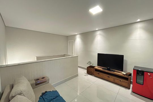 Sala  de apartamento à venda com 4 quartos, 190m² em Castelo, Belo Horizonte
