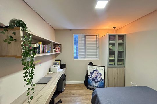 quarto  de apartamento à venda com 4 quartos, 190m² em Castelo, Belo Horizonte