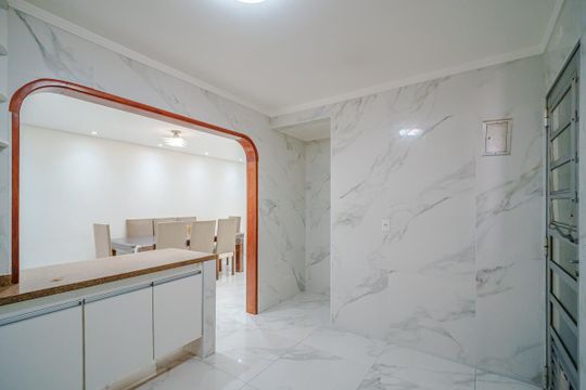 Cozinha de casa para alugar com 2 quartos, 79m² em Jardim Dracena, São Paulo