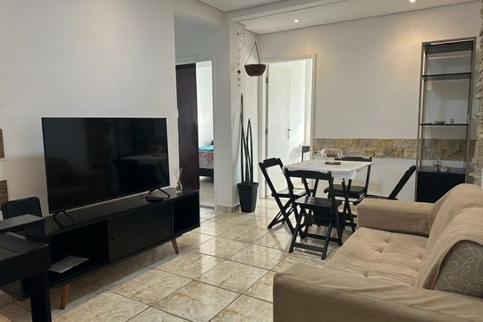 Apartamento para alugar com 2 quartos, 55m² em Aparecida, Santos