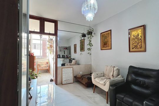 Sala de apartamento para alugar com 3 quartos, 90m² em Passos, Juiz de Fora