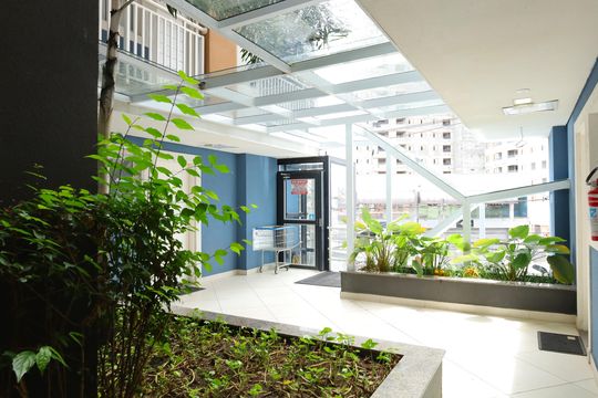 Área comum - Saguão do prédio de apartamento à venda com 2 quartos, 43m² em Vila Carmosina, São Paulo