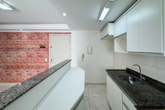 Cozinha de apartamento para alugar com 2 quartos, 50m² em Ferrazópolis, São Bernardo do Campo